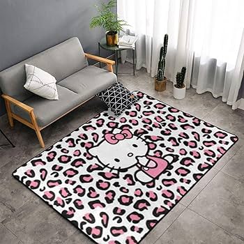 Amazon | ハローキティ (1) カーペット 長方形 ラグマット ラグ